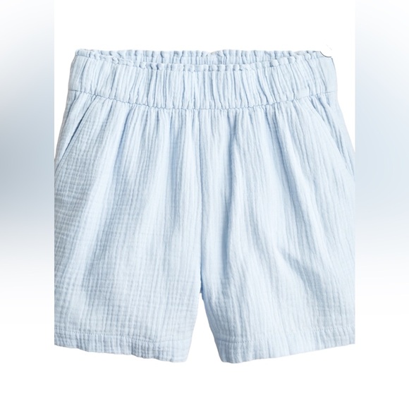 J. Crew EUC Set Squareneck Puff Sleeve Soft Gauze Top & Pull On Shorts 2x/3x - Picture 15 of 16